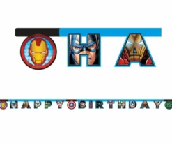 Avengers Happy Birthday Girlander