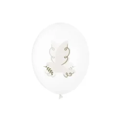 Ballonger med duer, 6 stk.