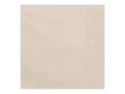Beige Servietter, 20 stk.