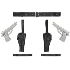 Belte og Lår Hylster Sett med to pistoler