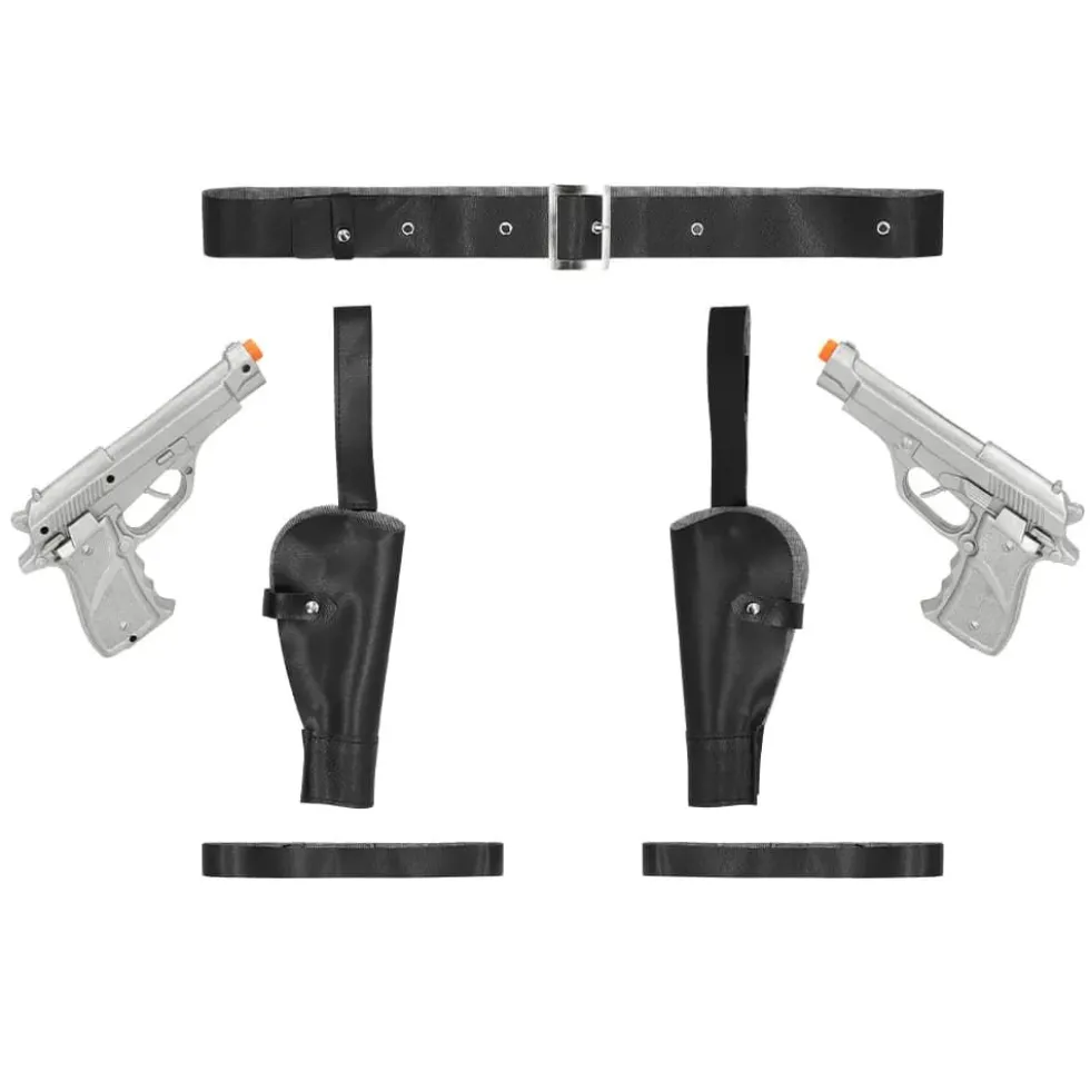 Belte og Lår Hylster Sett med to pistoler