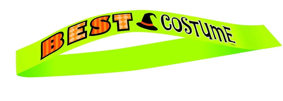 Best Costume Sash