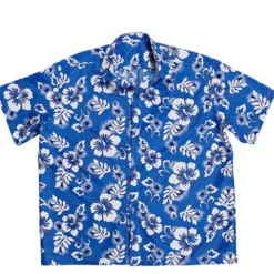 Blå Hawaiiskjorte