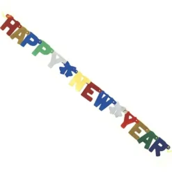 Bokstavgirlander, "New Year"