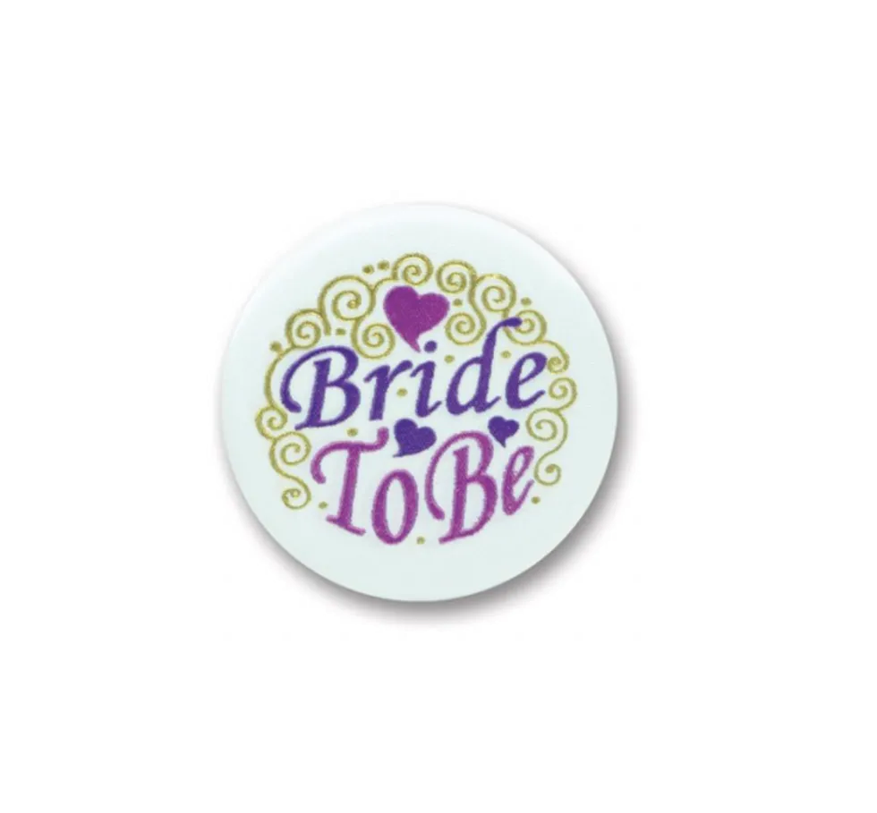 Bride to be button