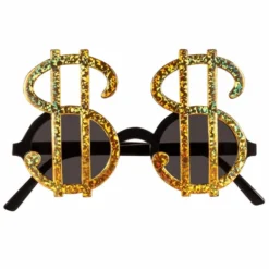 Briller Dollar i gull