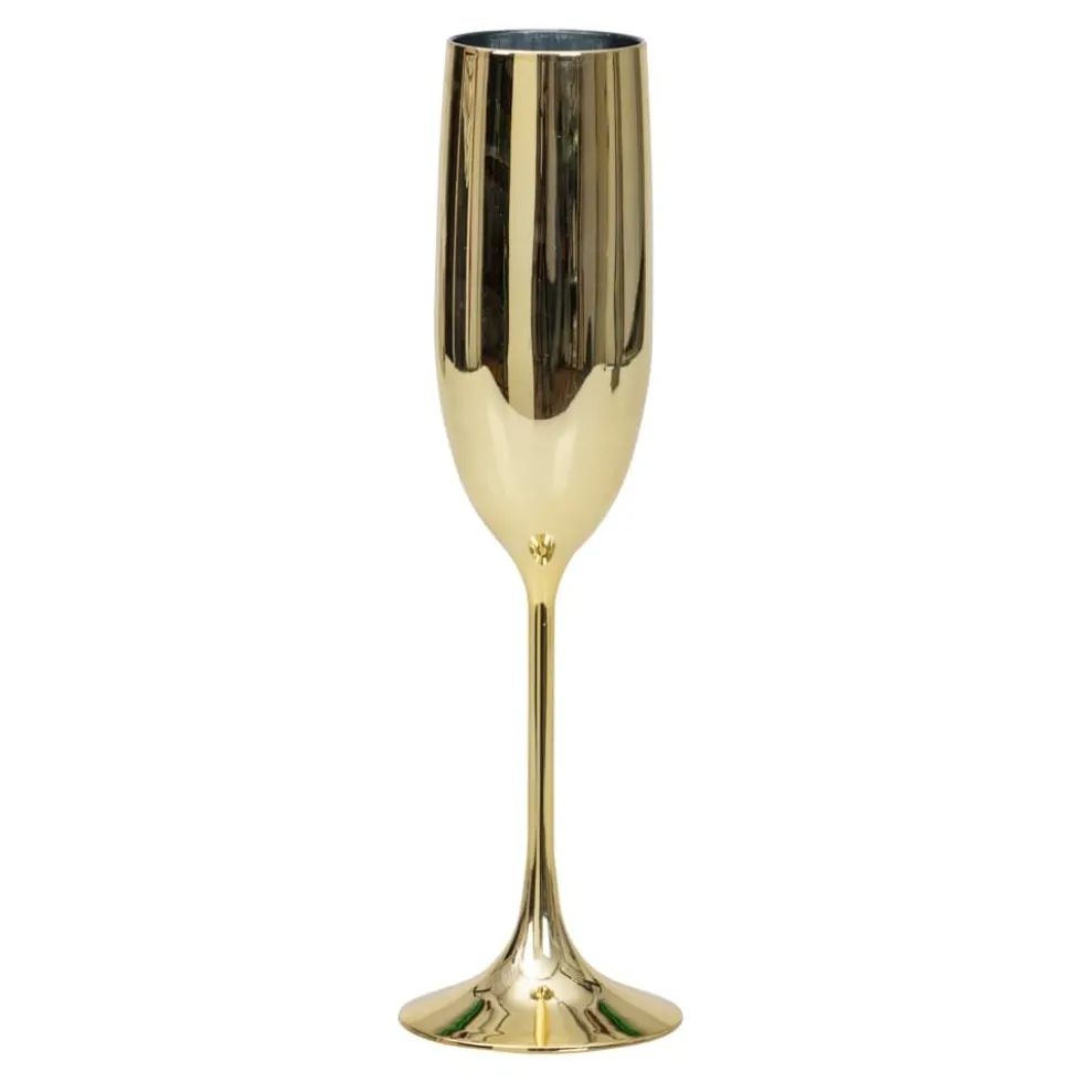 Champagneglass i Plast, Gull