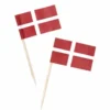 Cocktailflagg Danmark, 50 stk