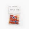 Cocktailflagg Norge, 50 stk