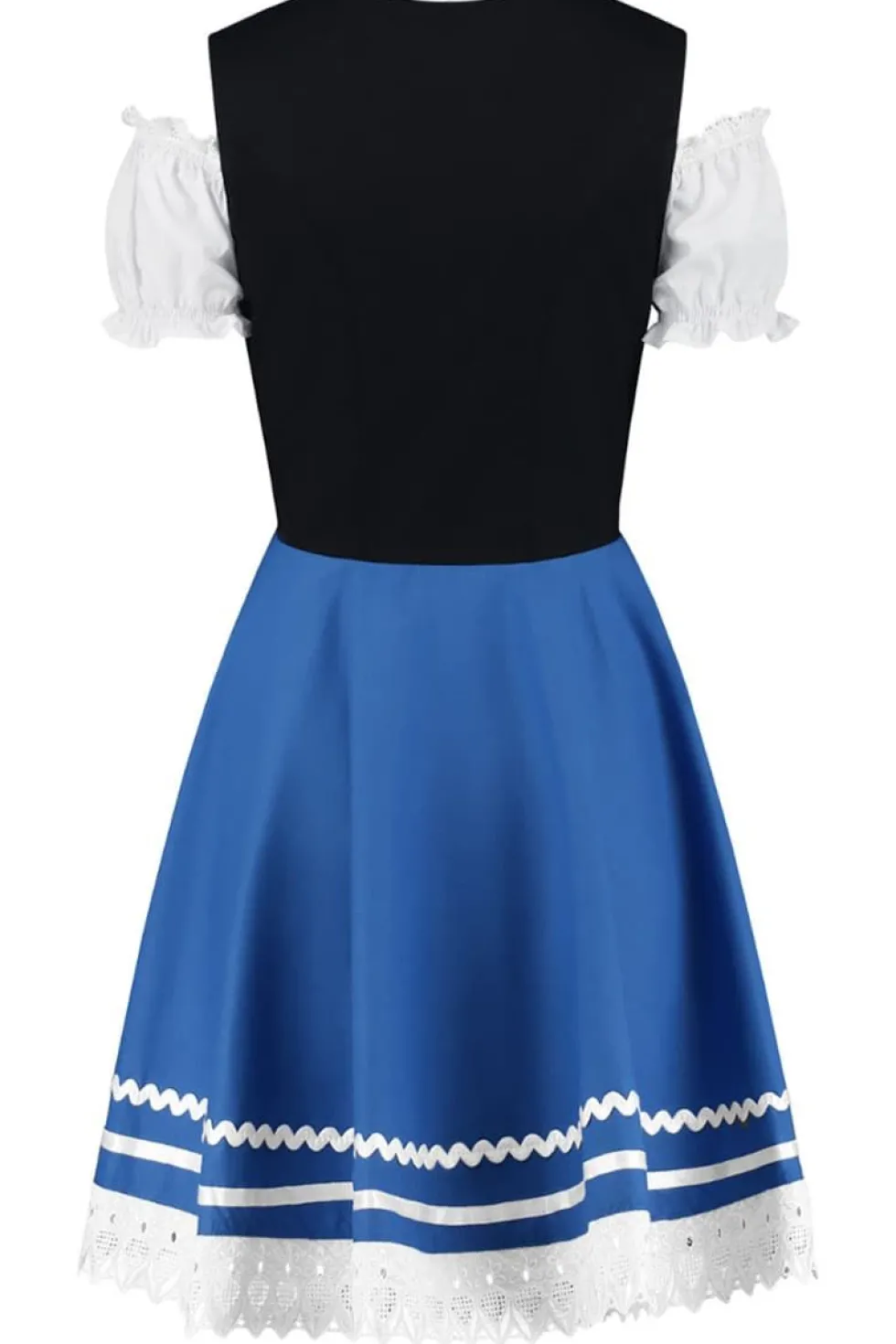 Dirndl Frieda Blå