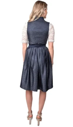 Dirndl Gisela Blå