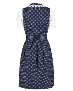 Dirndl Polkadot Blå