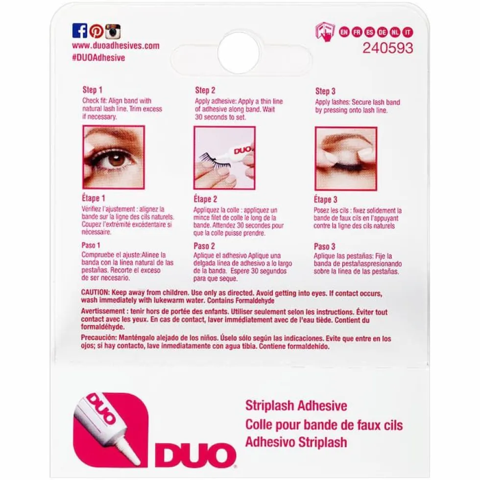 DUO Striplash Adhesive Dark 7g vippelim