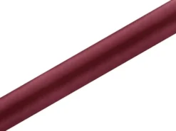 Dyp Rød Sateng bordløper, 0,36 x 9m