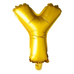 Folieballong Bokstav Gull 41cm