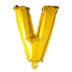 Folieballong Bokstav Gull 41cm