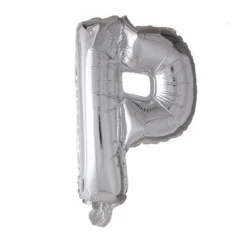 Folieballong Bokstav Sølv 41cm
