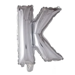 Folieballong Bokstav Sølv 41cm
