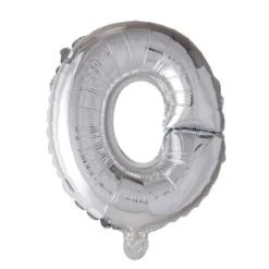 Folieballong Bokstav Sølv 41cm