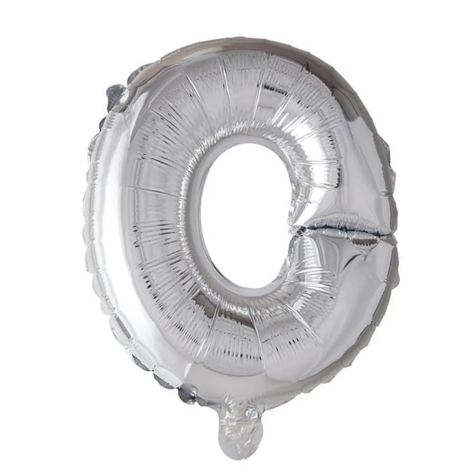 Folieballong Bokstav Sølv 41cm