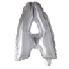 Folieballong bokstav sølv 102cm