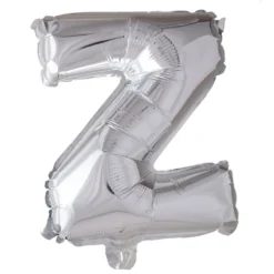 Folieballong bokstav sølv 102cm