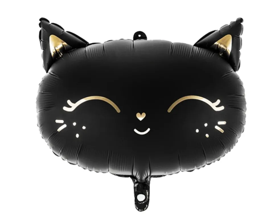 Folieballong Juniorshape Svart Katt 48x36cm