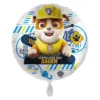 Folieballong Standard, Gratulerer med Dagen, Paw Patrol Rubble