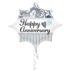 Folieballong Standard Happy Anniversary