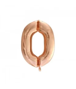 Folieballong Tall Rosegull 86cm