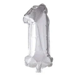 Folieballong Tall Sølv 41cm