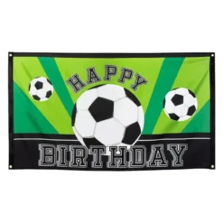 Fotball bursdagsbanner