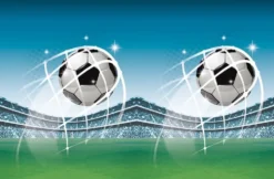 Fotball Fan Plastduk 120 x 180 cm