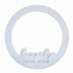Fotoramme bryllup Happily Ever After DIY