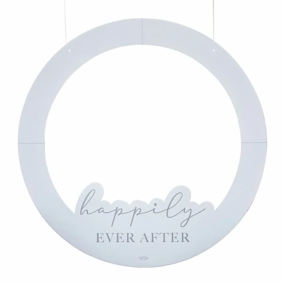 Fotoramme bryllup Happily Ever After DIY