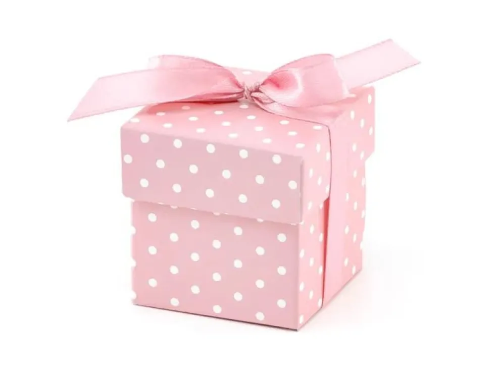 Gaveboks Rosa 10 stk