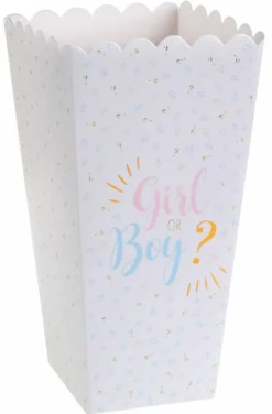 Girl or Boy? Popcornbeger, 8 stk