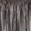 Glittergardin Matt Sort 100 x 200 cm