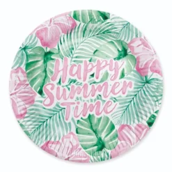 Happy Summer Time tallerken 8stk