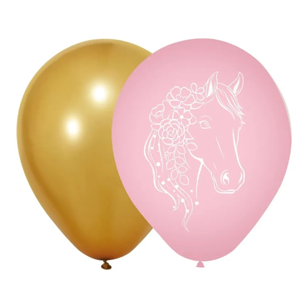 Hester ballonger, 8 stk.