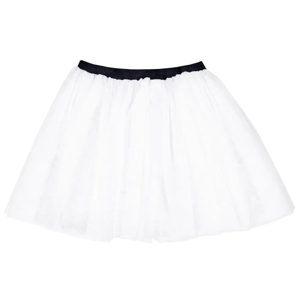Hvit Tutu-skjørt