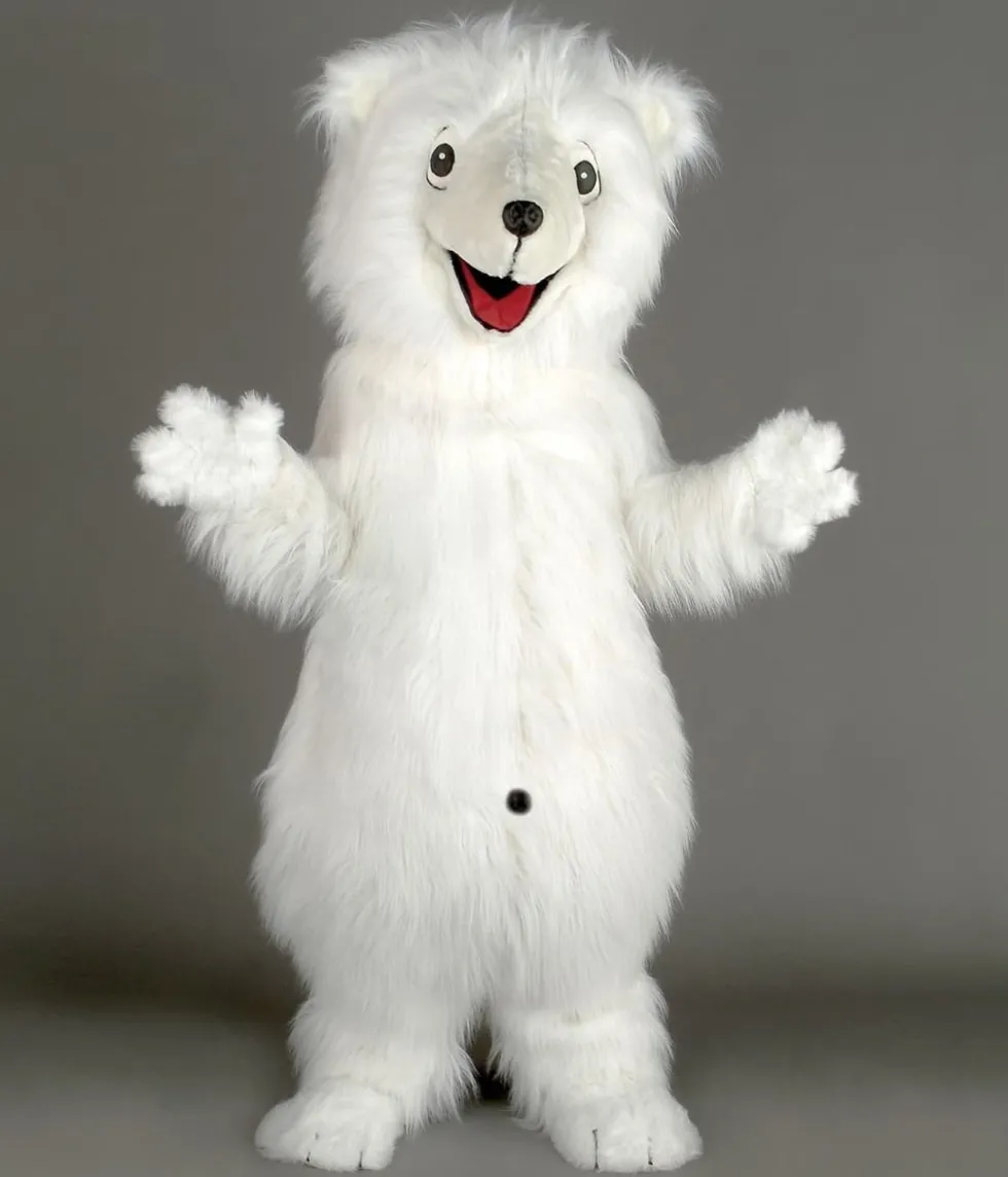 Isbjørn "Grisli" maskot