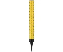 Isfakkel Holografisk Gull 12 cm