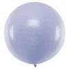 Jumbo Ballong, Pastel Light Lilac, 1 m