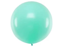 Jumbo Ballong, Pastel Light Mint, 1 m