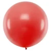 Jumbo Ballong, Pastel Red, 1 m