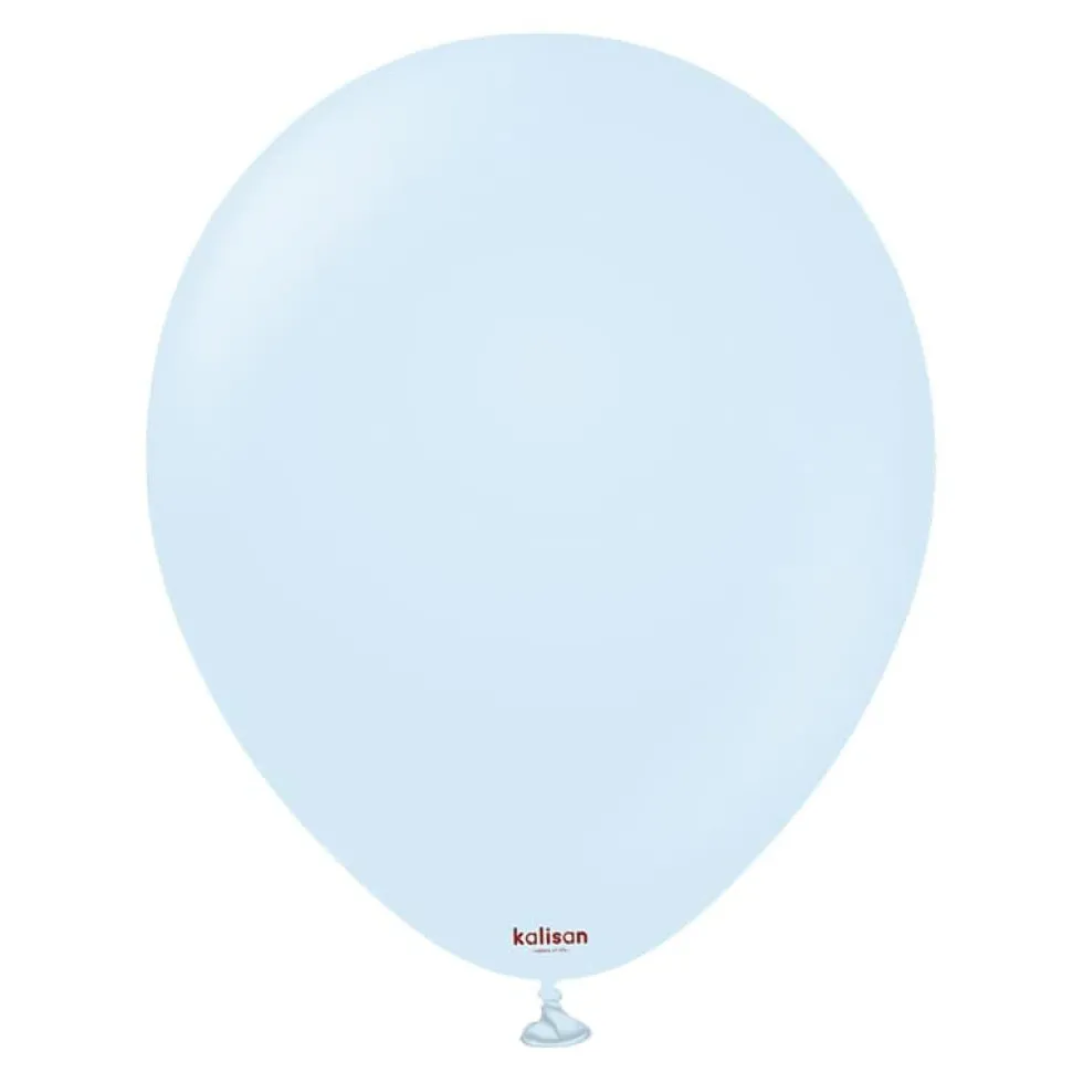 Kalisan Lateksballonger Macaron Baby Blue, 30 cm, 10 stk