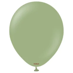 Kalisan Lateksballonger Retro Eucalyptus, 30 cm, 10 stk