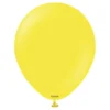 Kalisan Lateksballonger Standard Yellow, 30 cm, 10 stk