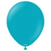 Kalisan Lateksballonger Standard Turquoise, 30 cm, 10 stk